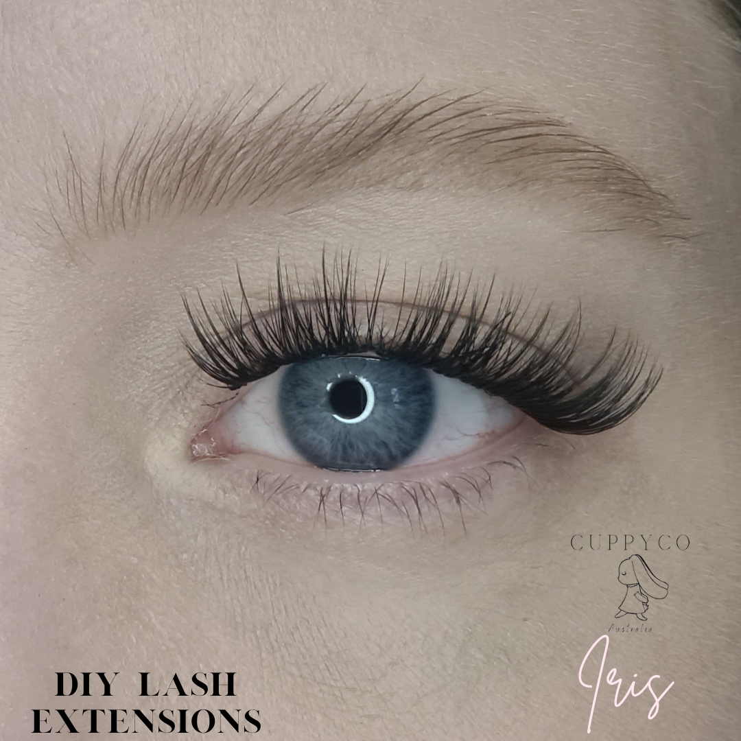 Ribbon DIY lash extensions "Iris"