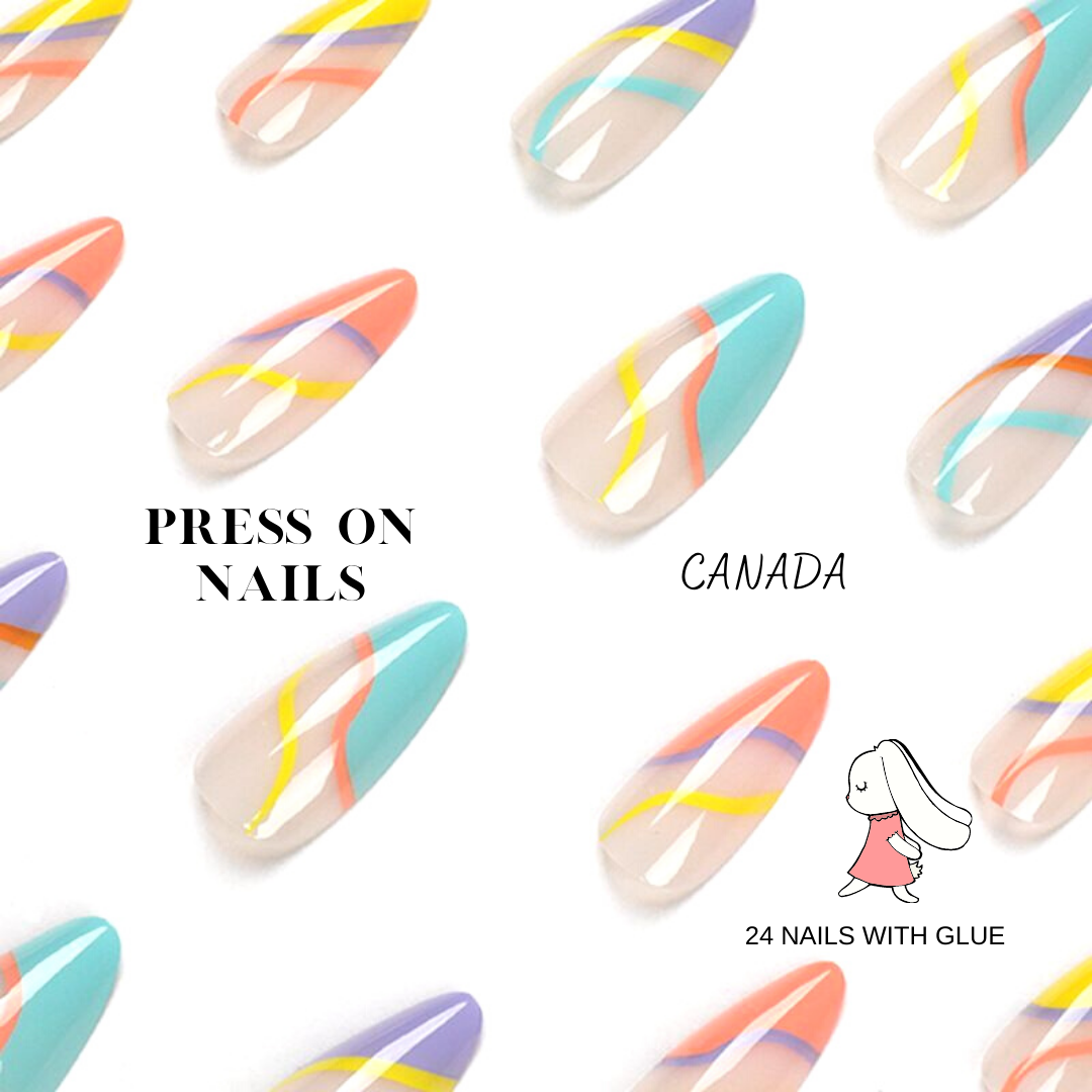 Press On Nails "Canada"