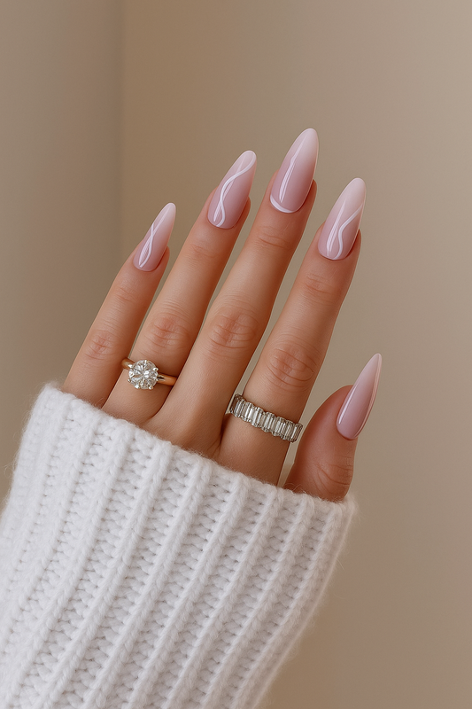 Press On Nails "Rosebud"