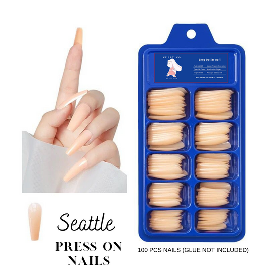 Ballet 100 PCS Press On Nails #29 "Seattle"