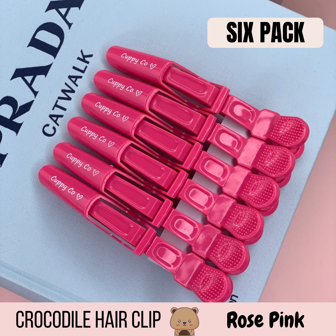 Premium Crocodile Hair Clip "6 PACK"