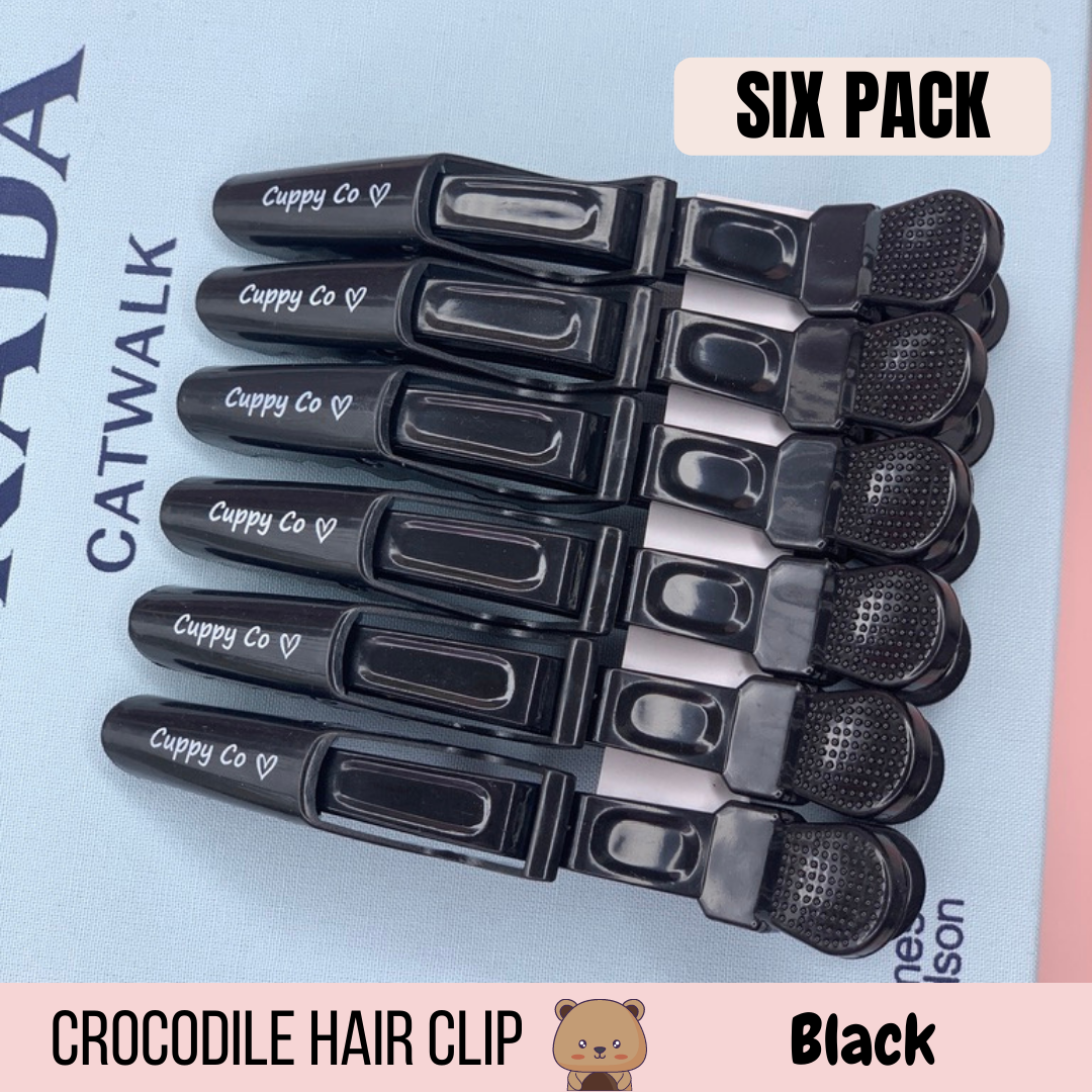 Premium Crocodile Hair Clip "6 PACK"