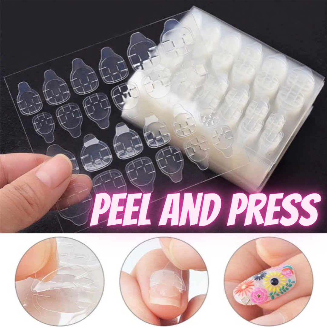 Press On Nails Clear Double Sided Adhesive Tabs