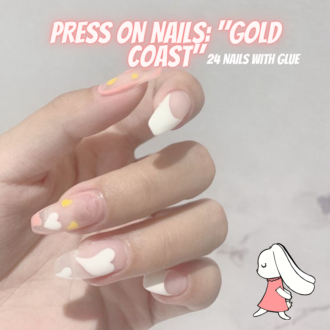 Press On Nails "Gold Coast"