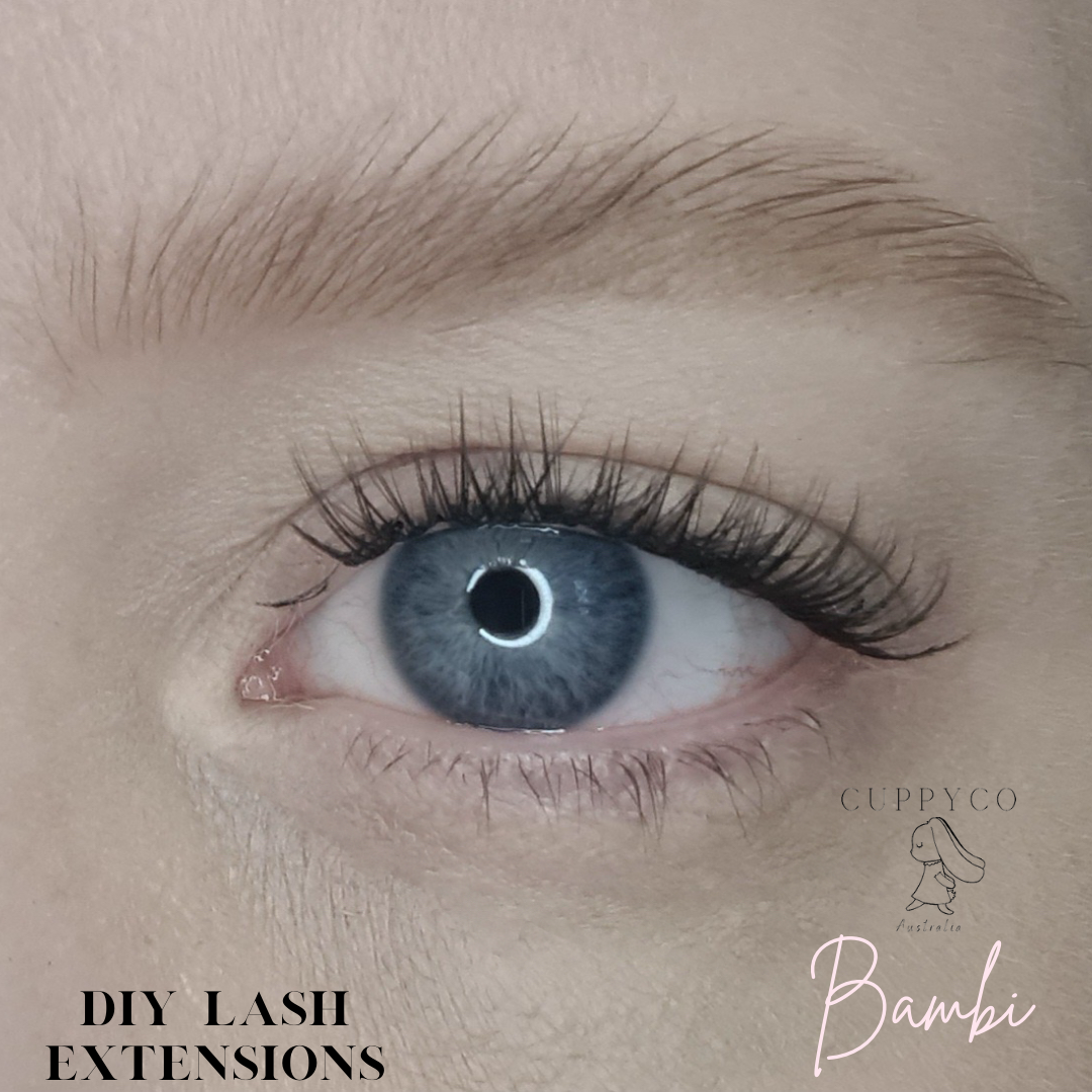 Ribbon DIY lash extensions "Bambi"