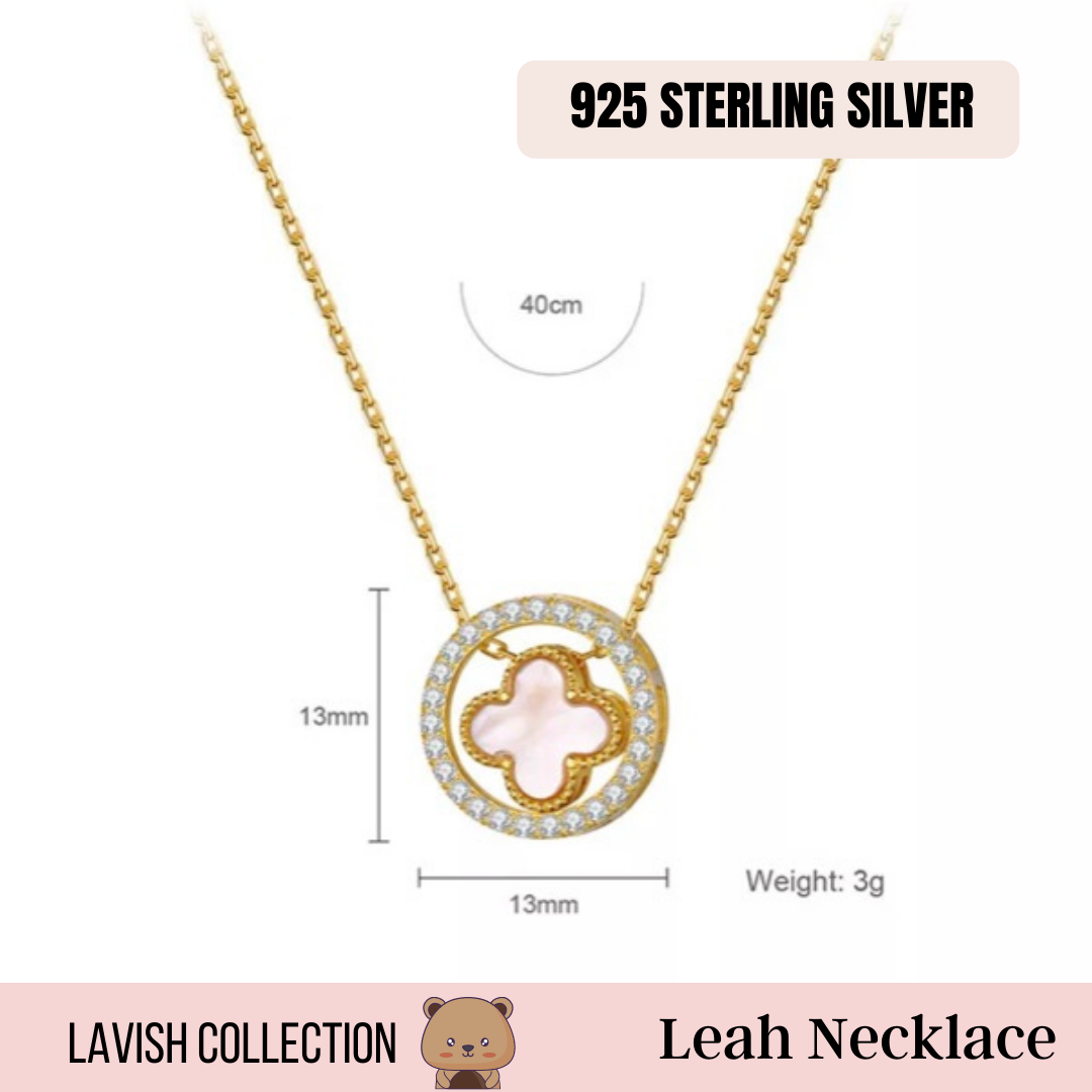 Leah Sterling Silver Necklace