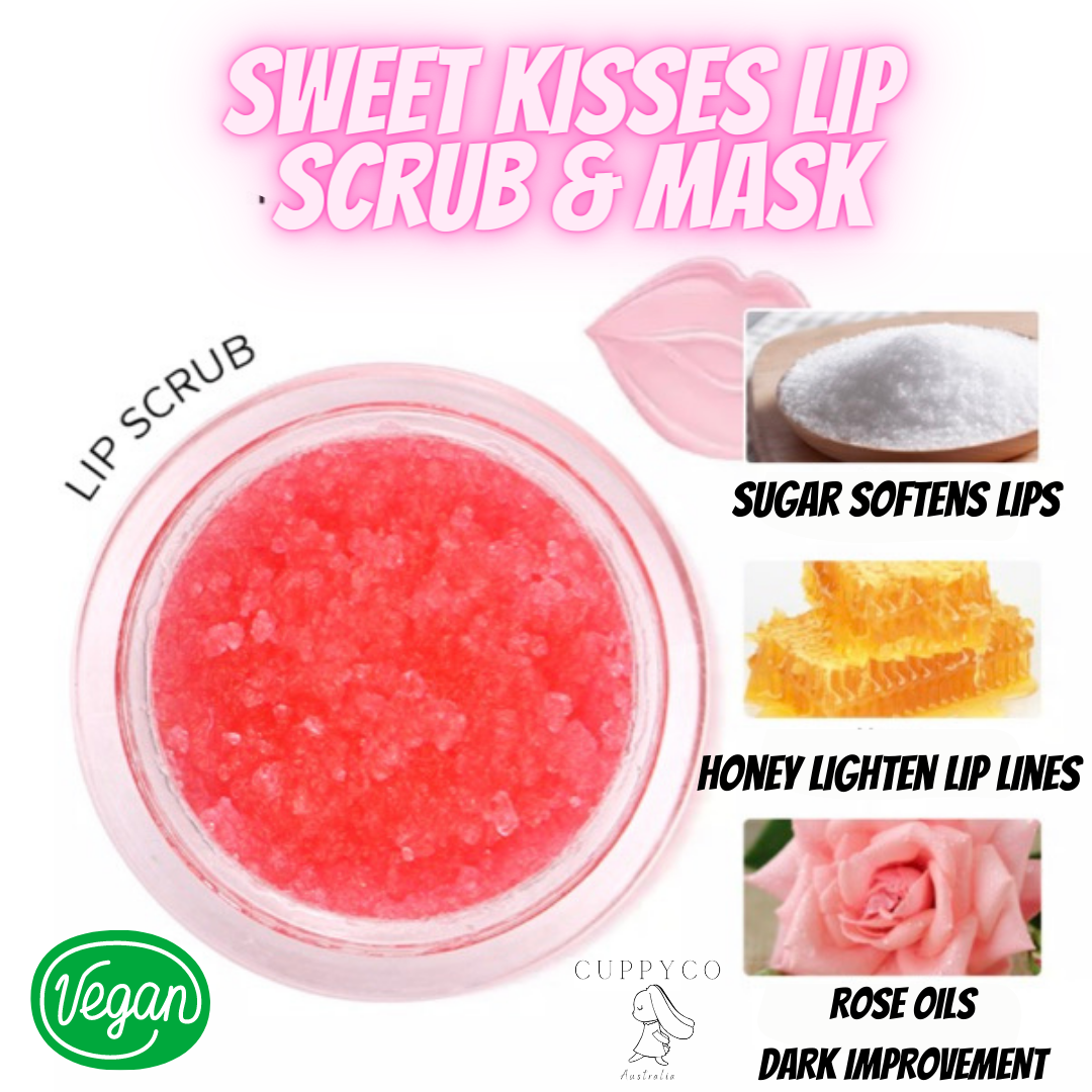 Sweet Kisses Lip Scrub & Lip Mask