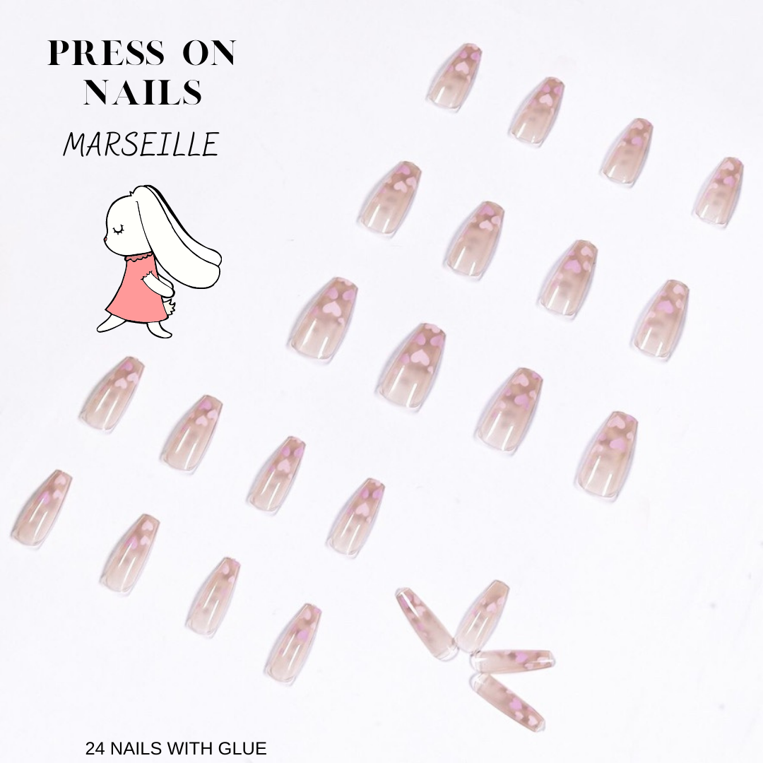 Press On Nails "Marseille"