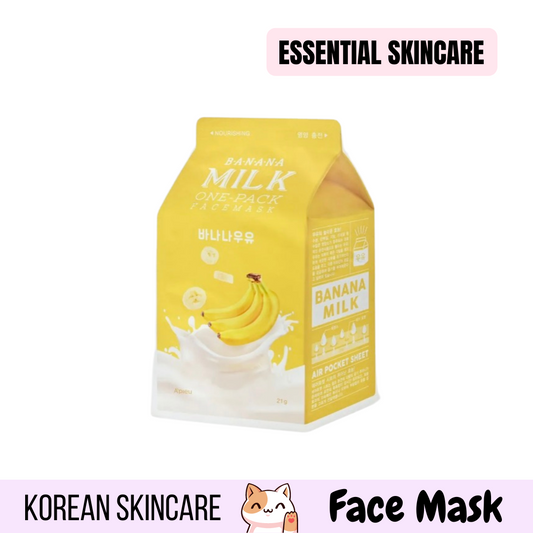 Banana Milk One Pack Face Sheet Mask