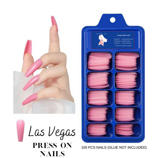 Ballet 100 PCS Press On Nails #5 "Las Vegas"