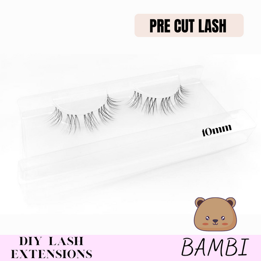 Pre cut DIY lash extensions "Bambi"