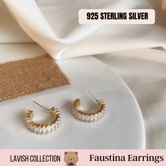 Faustina Sterling Silver Earrings