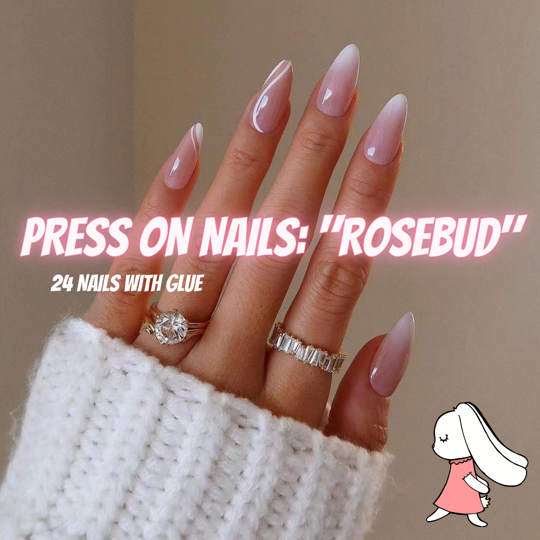 Press On Nails "Rosebud"