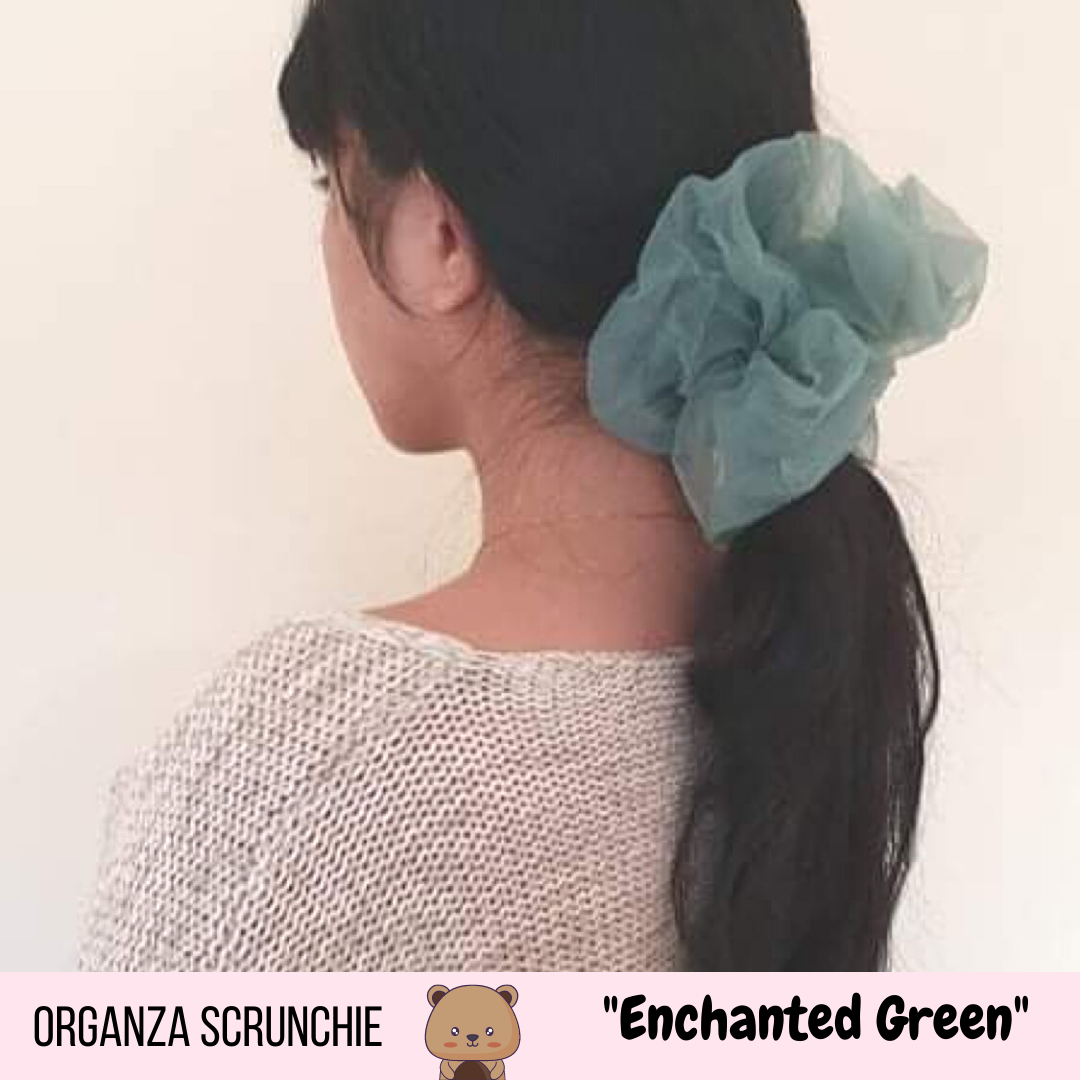 Oversized Organza Scrunchie