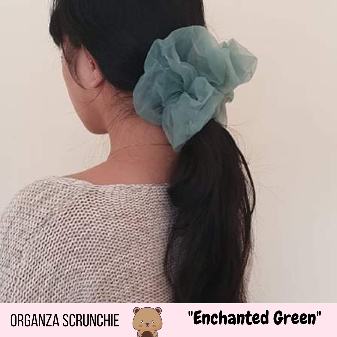 Oversized Organza Scrunchie