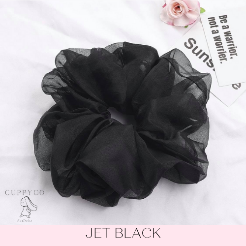 Oversized Organza Scrunchie