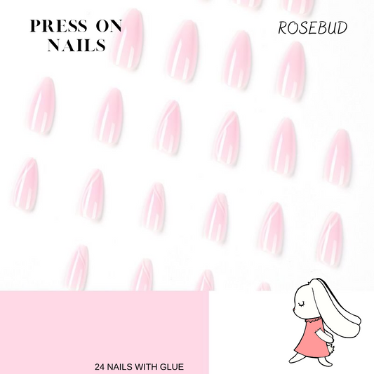 Press On Nails "Rosebud"