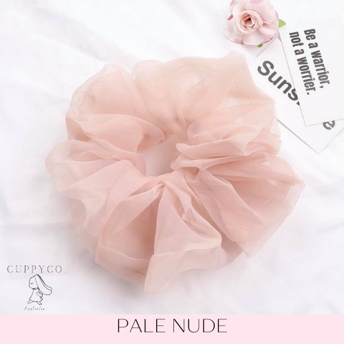 Oversized Organza Scrunchie