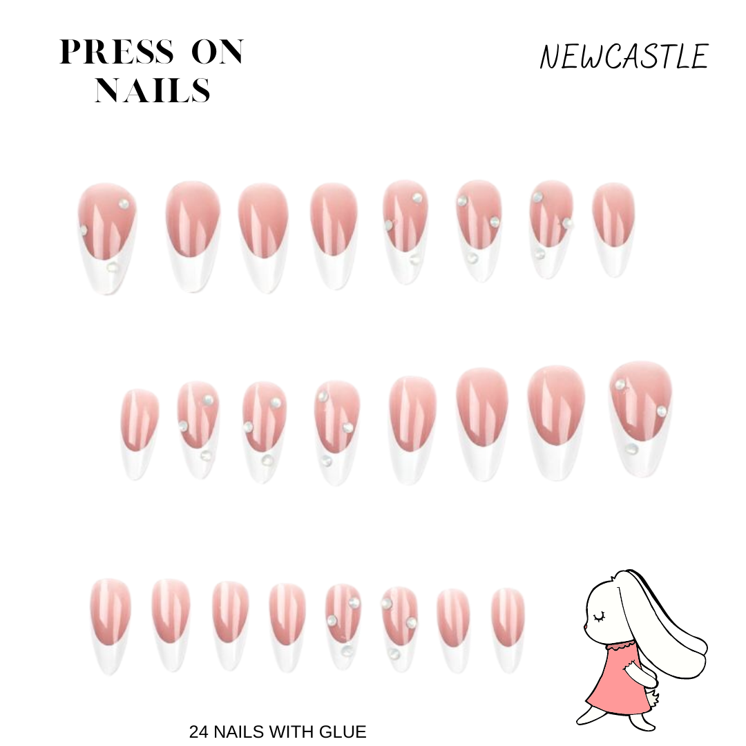 Press On Nails "New Castle"