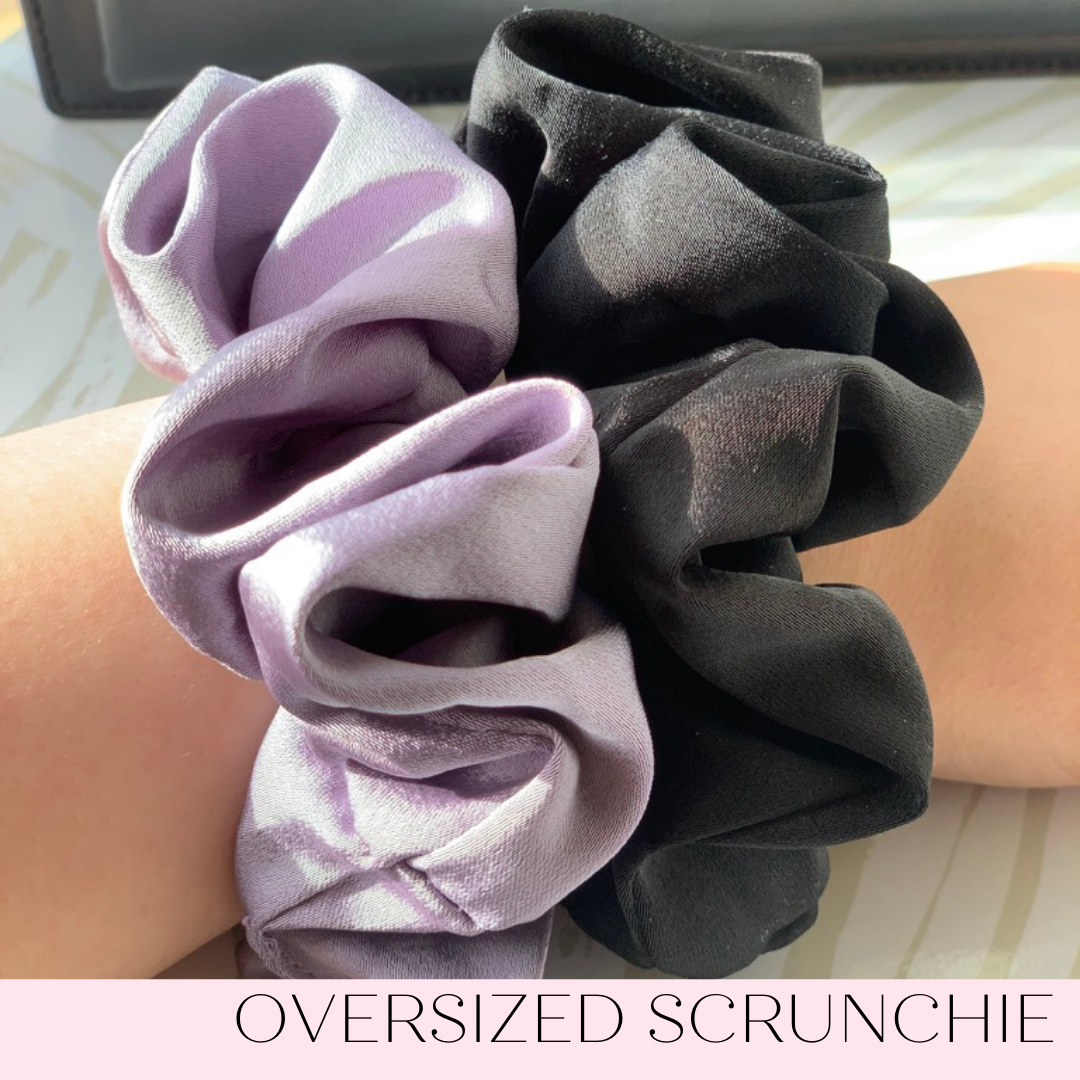 Oversize Satin Scrunchies