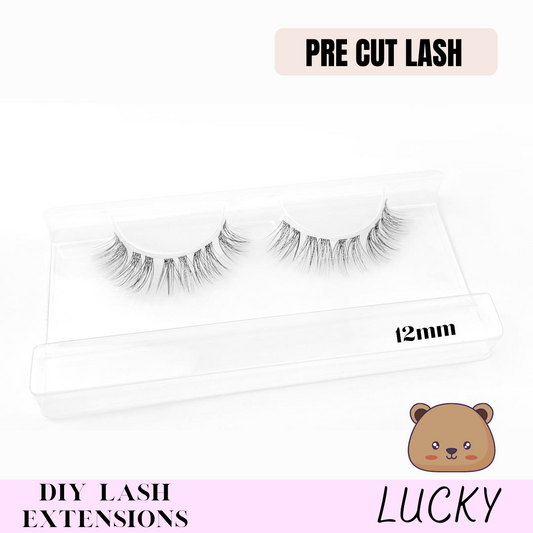 Pre cut DIY lash extensions "Lucky"