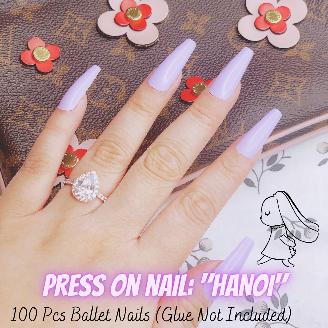 Ballet 100 PCS Press On Nails #23 "Hanoi"