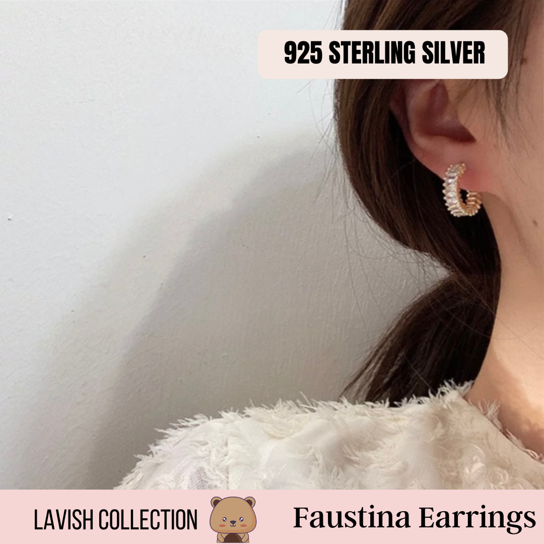 Faustina Sterling Silver Earrings