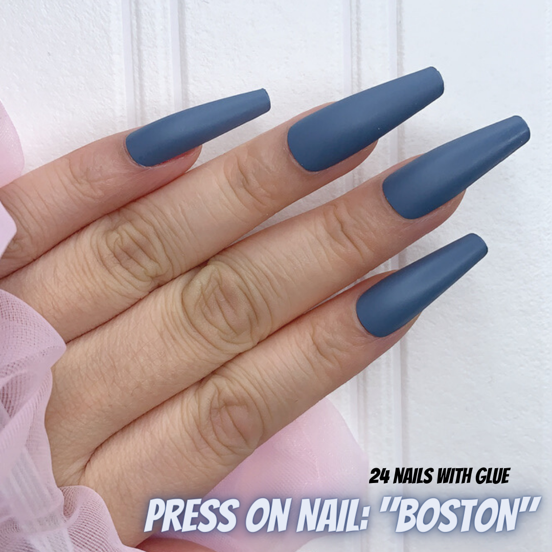 Press On Nails "Boston"