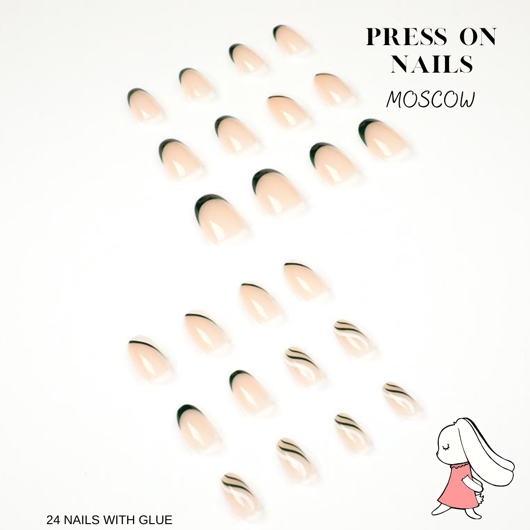 Press On Nails "Moscow"