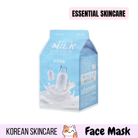 White Milk One Pack Face Sheet Mask