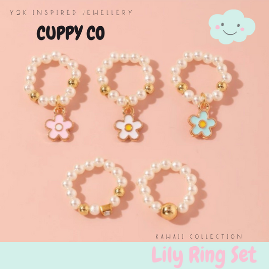 Lily Ring Set