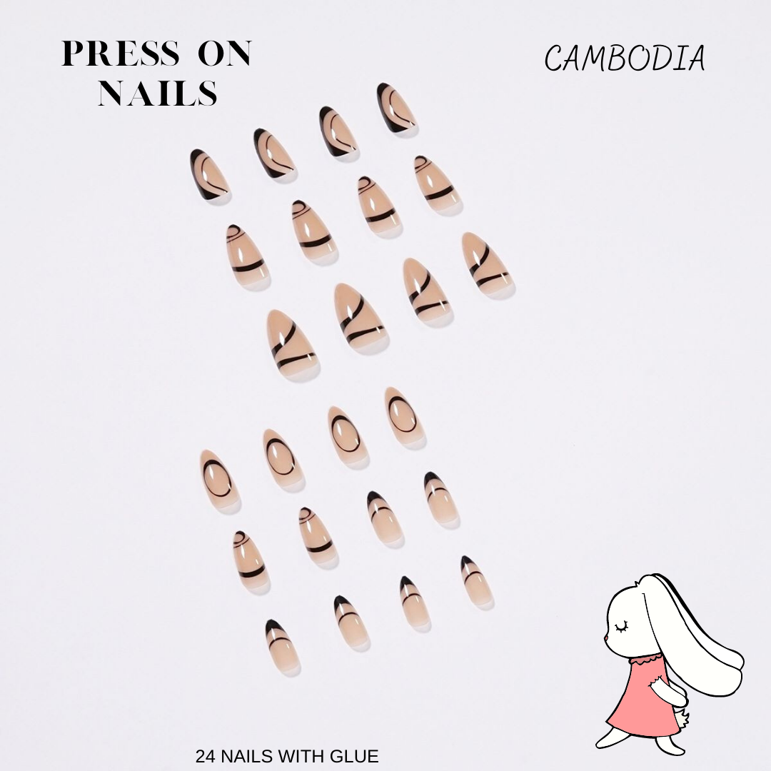 Press On Nails "Cambodia"