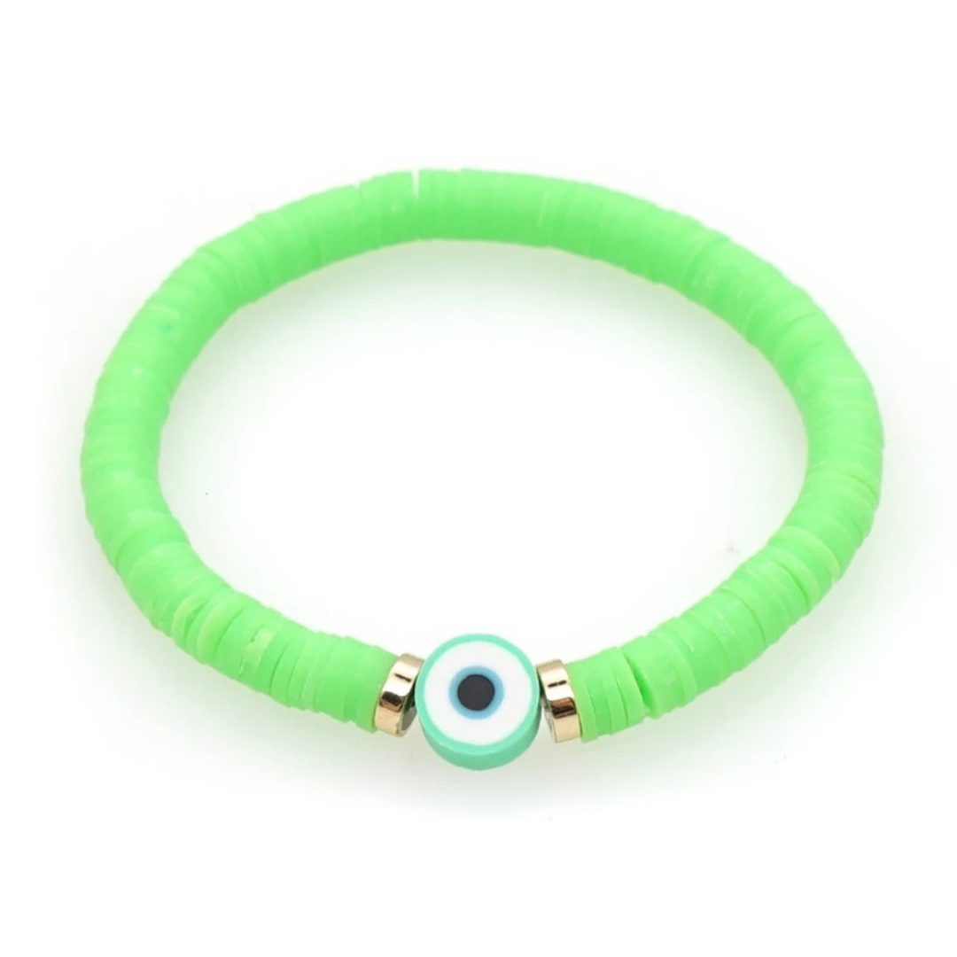 Evil Eye Bracelet "Green"