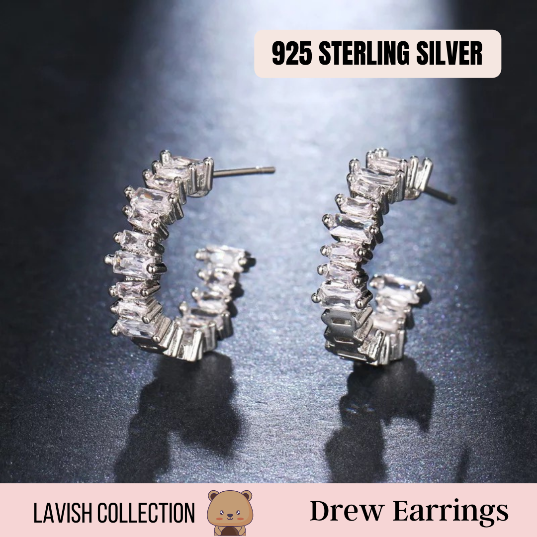 Drew Sterling Silver Earrings