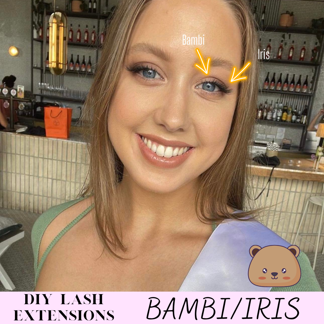 Pre cut DIY lash extensions "Bambi"