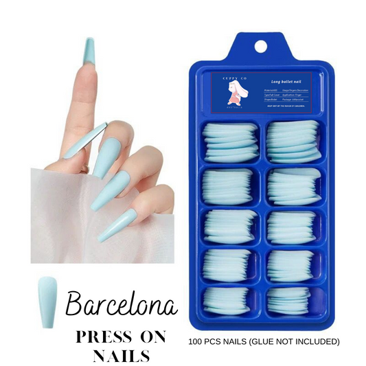 Ballet 100 PCS Press On Nails #13 "Barcelona"