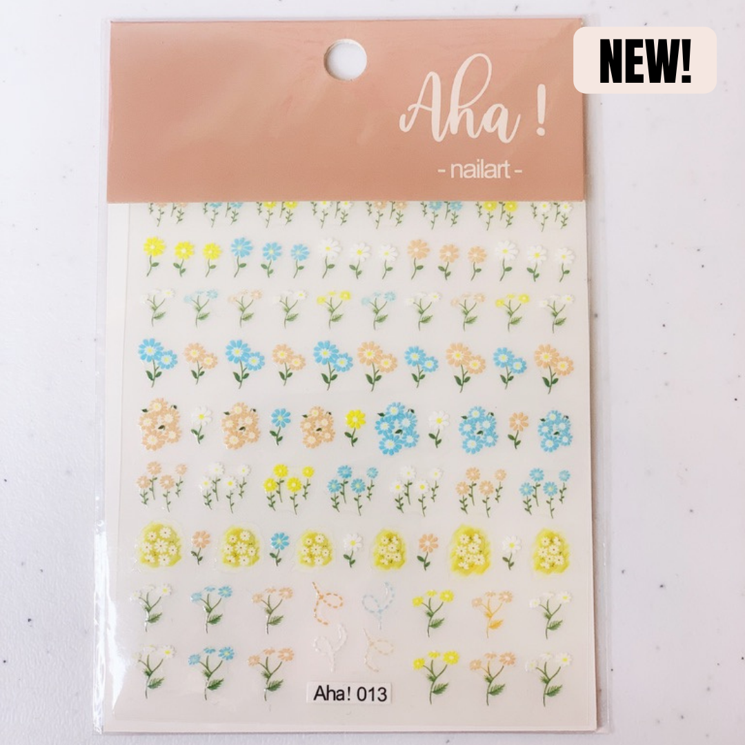 Kawaii Nail Stickers "Daisy Love"