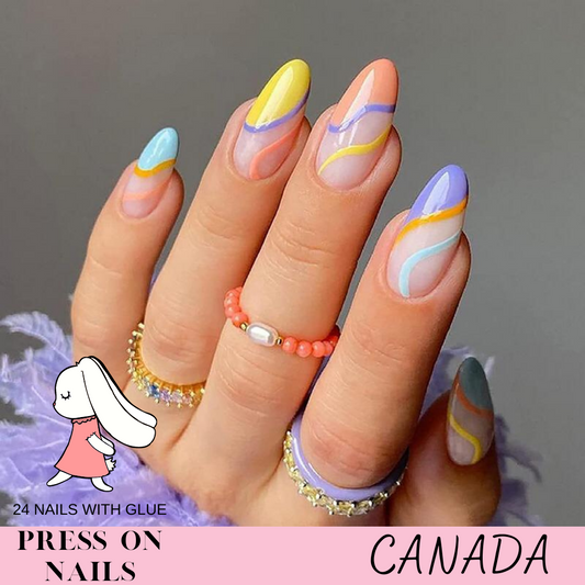 Press On Nails "Canada"