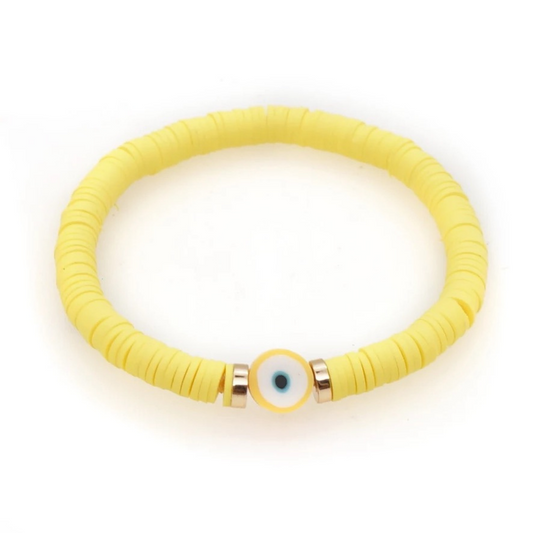 Evil Eye Bracelet "Yellow"