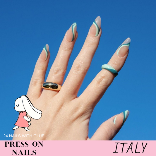 Press On Nails " Italy"