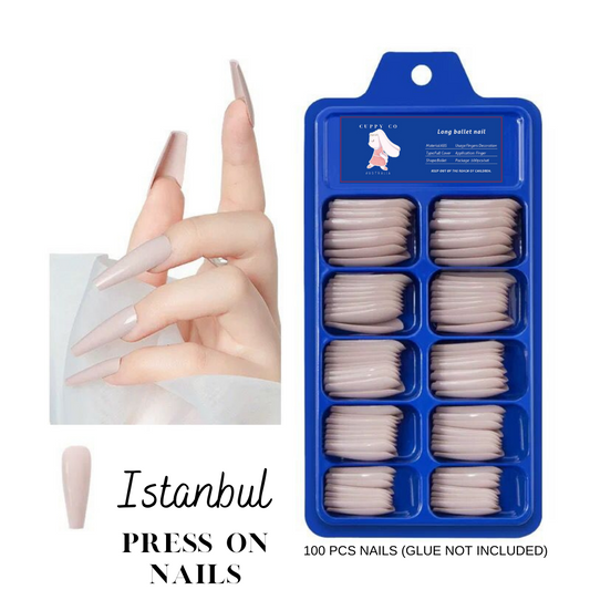 Ballet 100 PCS Press On Nails #21 "Istanbul"