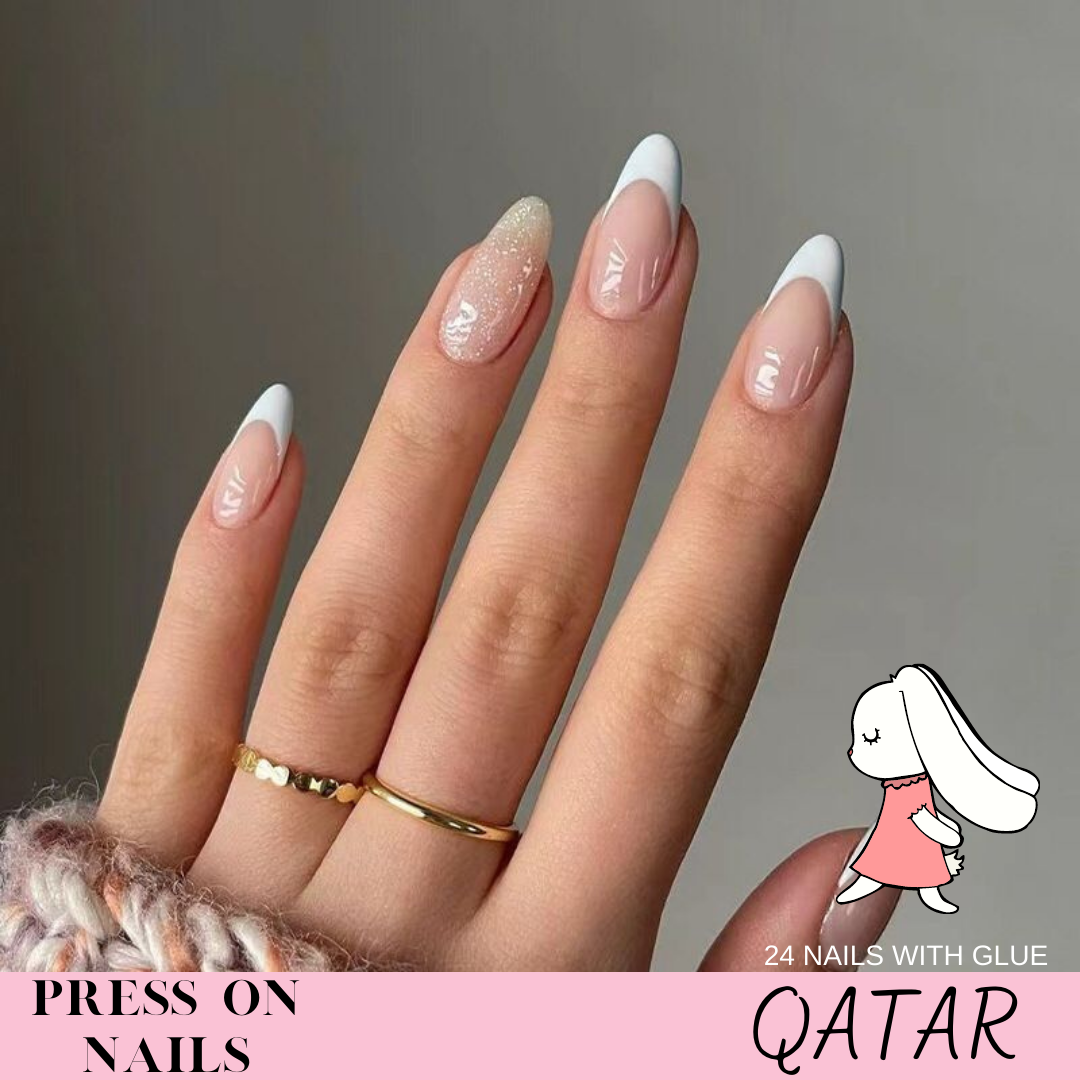 Press On Nails "Qatar" cuppyco