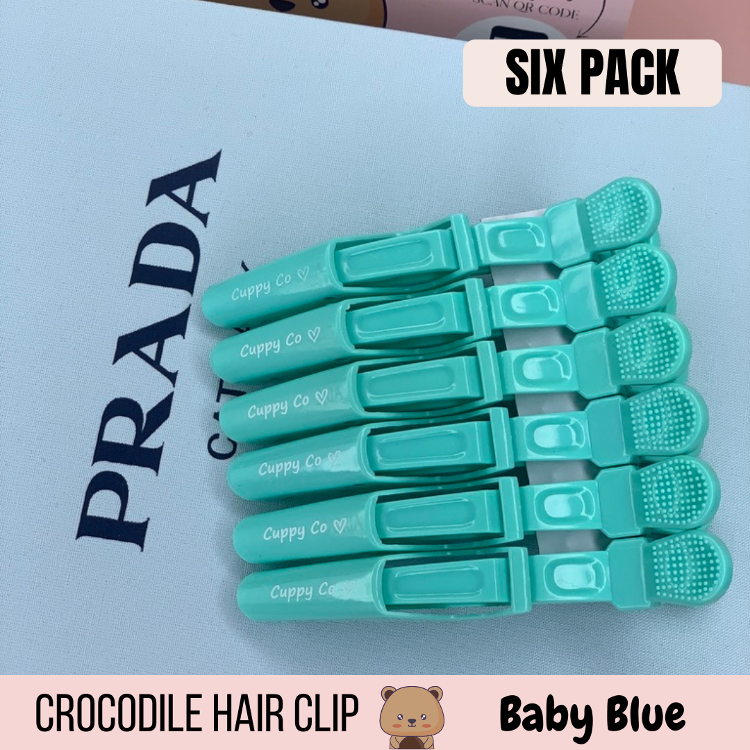 Premium Crocodile Hair Clip "6 PACK"