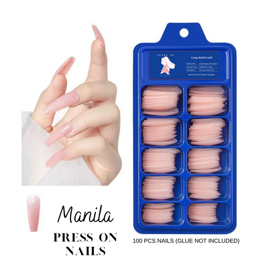 Ballet 100 PCS Press On Nails #34 "Manila"