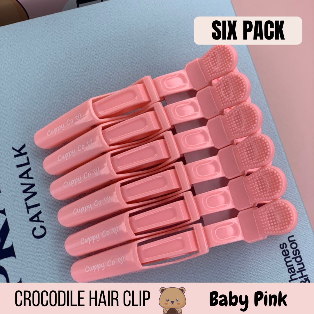 Premium Crocodile Hair Clip "6 PACK"