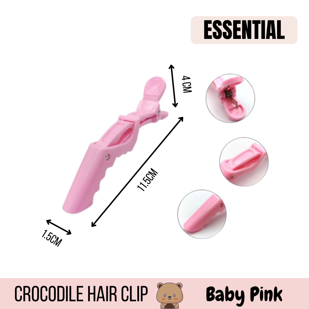 Premium Crocodile Hair Clip "6 PACK"